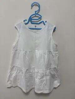UNIQLO キッズ タンクトップ 140 ホワイト