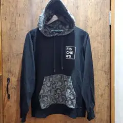 FISCHER'S ブラックパーカー Mサイズ