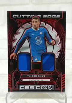 【44枚限定】 チアゴ・シウバ チェルシー ジャージカード panini