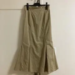 裾フレア(マーメイド)スカート
