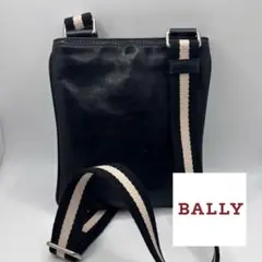 美品BALLY バリー　ショルダーバッグ　サコッシュ　ブラック　ストライプ 楽天市場】【中古】バリー クロスボディ ショルダーバッグ