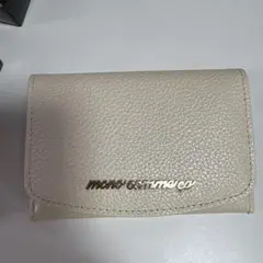 mono comme ca アイボリー 名刺入れ