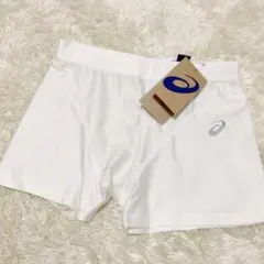アシックス ショートタイツ トレーニング メンズ ホワイト M