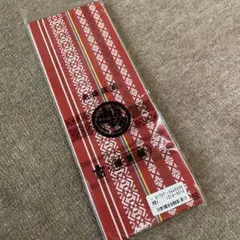 新品未使用　商標登録　本番筑前　博多織　伊達じめ　正絹　伊達締め 赤①