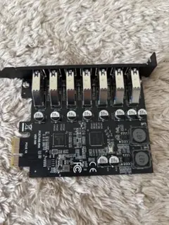 PCIE に USB3.2 19PIN 拡張カード 7 ポート