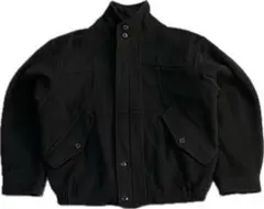 80s short wool Harrington jacke