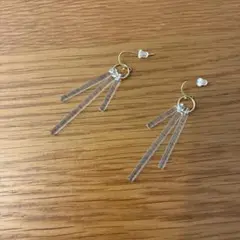 HARIO 耐熱ガラス フリンジピアス カナデ　日本製 新品未使用