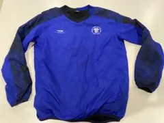 サッカー防寒着・ピステ 160 ブルー