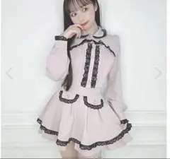 Honey Cinnamon レースフリルセットアップ