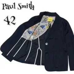 Paul Smith ポールスミス テーラードジャケット ストライプ 花柄 XL
