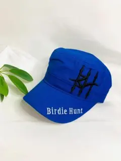 【新品/未使用】バーディーハント ゴルフ キャップ ブルー BHブラック