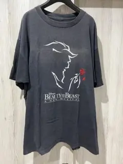 90s ディズニー 美女と野獣 ミュージカル Tシャツ