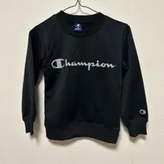 Champion トレーナー ブラック 130
