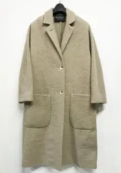 イタリア製 ETRO エトロ 型押し ウール チェスターコート