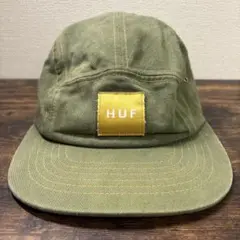HUF ハフ　オリーブ フラットビルキャップ　ストリート　スケーター