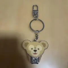 香港ディズニー　ダッフィー爪切りキーホルダー