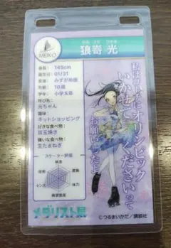 メダリスト展 ランダムスタッフパスカード 狼嵜光
