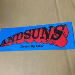 送料込み ●新品/非売品● ANDSUNSステッカー
