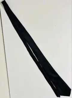 Rosso Bianco 黒 ストライプ ネクタイ