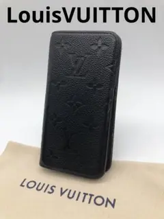 ルイヴィトン ブランド ブラック iPhoneカバー X XS モノグラム