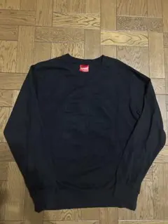Supreme ブラック スウェット L