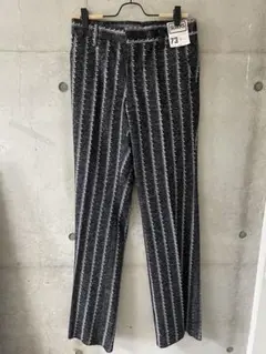 レトロモダンな雰囲気が魅力 【スラックス パンツ 73サイズ】