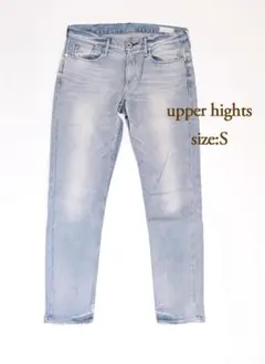 【upper hights】デニムパンツ ストレート オールシーズン