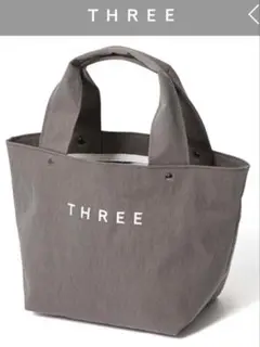【新品未使用】 THREE トートバッグ　Sサイズ