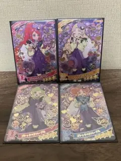 ゴシックベアパープル4枚セット