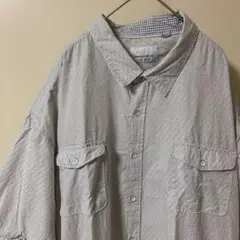 paperdenim&cloth 半袖シャツ 4x 100%コットン