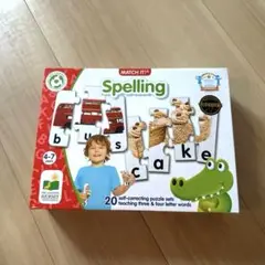 美品　Match It! Spelling 幼児向け 英語 スペリング パズル