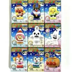 【未開封】あつまれアンパンマン クリスマス 指人形 9種セット コンプリート