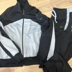 NIKE ドライフィット　M アイスブルー　あの　セットアップ