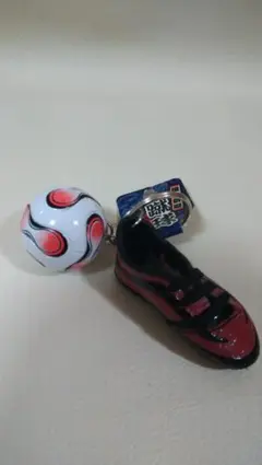 蹴球　優勝祈願　サッカー キーホルダー 靴とボール　スパイク