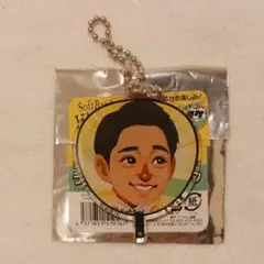 柳町達シークレットうちわ型アクリルキーチェーン