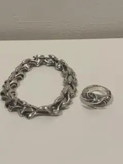 ブラッディーマリー　スシュムナー　ブレスレットL スシュムナー　リング15号