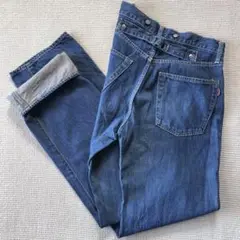 OMNIGOD オムニゴット デニムパンツ 赤耳 シンチベルト セルビッチ