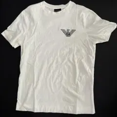 【美品】EMPORIO ARMANI ホワイト Tシャツ　Mサイズ