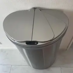 ジョブソン　ステンレス製自動開閉ゴミ箱