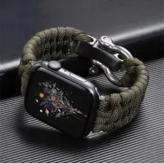 Apple Watch用オリーブグリーンバンド