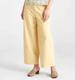 ドライツイル セミワイドクロップドパンツ