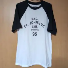 【夏物売り尽くしSALE】美品 Jolie CopainラグランTシャツ