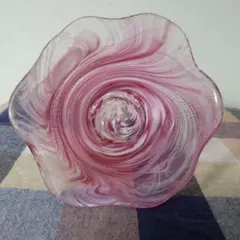春色·桜！！ピンクマーブル器　美しい！