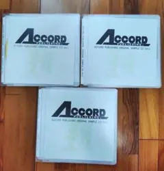ACCORD PUBLISHING ORIGINAL SAMPLE CD3枚
