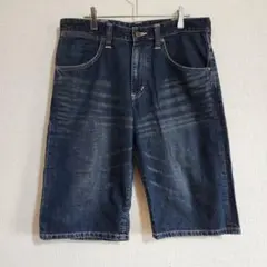 【Wrangler】（XL-3L）夏用デニムハーフパンツ/ショートパンツ/無地