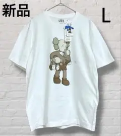 UNIQLO KAWS コラボTシャツ 新品未使用タグ付き ホワイト 白