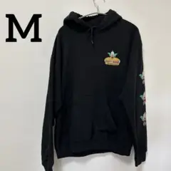 【訳あり】 The Simpsons クラスティバーガー プリント パーカー 黒