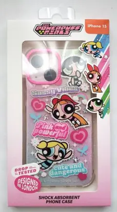 新品未開封 スキニーディップ パワーパフガールズ iPhone15用ケース