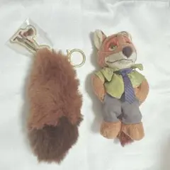 ズートピア ニック キーホルダー マスコット