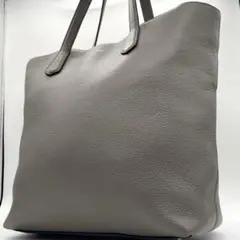 【美品 A4】シップス PIEVE トートバッグ レザー シボ革 大容量 肩掛け
